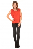 Vero Moda Top BABALULA S/S Rouge