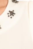 Vero Moda Top BABALULA S/S Blanc