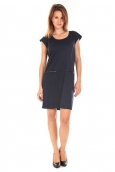 Vero Moda SHORT DRESS CELINA S/L Asphalt