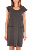 Vero Moda SHORT DRESS CELINA S/L Peacoat