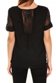 Vero Moda Top BLOMMA SS Black