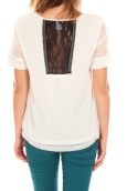 Vero Moda Top BLOMMA SS Snow White