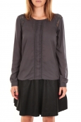 Vero Moda Top LYON LS Asphalt Gris