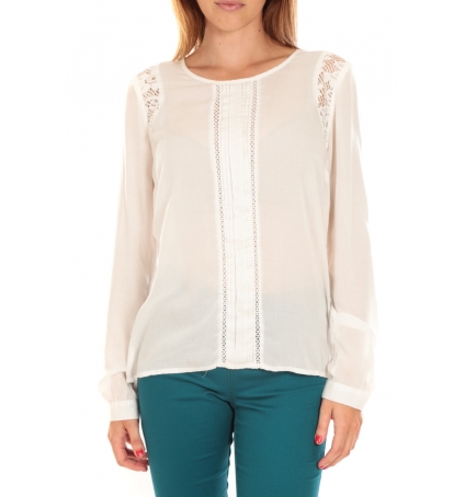 Vero Moda Top LYON LS Snow White