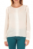 Vero Moda Top LYON LS Snow White