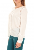 Vero Moda Top LYON LS Snow White