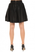 Vero Moda JANICE SHORT PU SKIRT Black