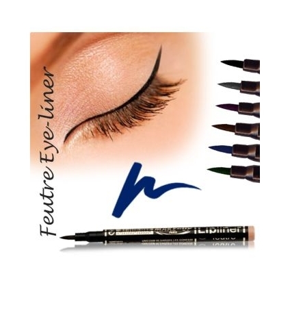 Fashion Make up Feutre eye-liner semi permanent Bleu Fashion Make up Feutre eye-liner semi permanent Bleu