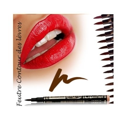 Fashion Make up Feutre contour des lèvres semi-permanent Cacao Fashion Make up Feutre contour des lèvres semi-permanent Cacao