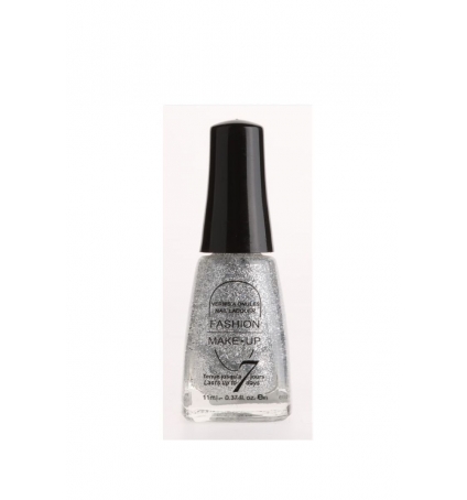 Fashion Make up Vernis Melissa pailletté Argent Fashion Make up Vernis Melissa pailletté Argent