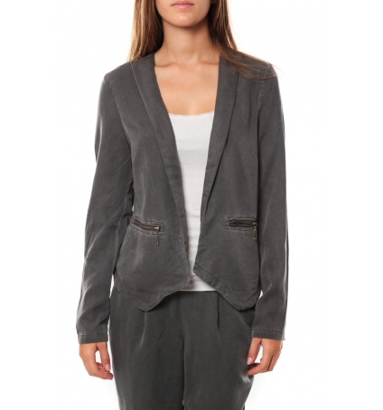 Vero Moda KANIO LS BLAZER Asphalt