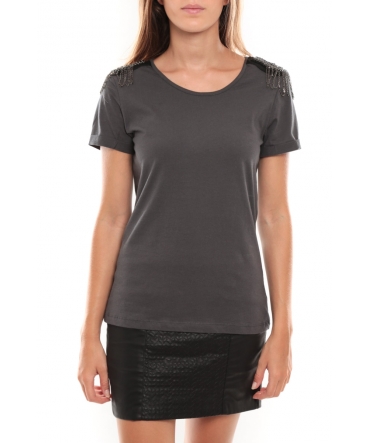 Vero Moda Barut SS Top Anthracite