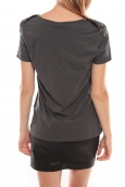 Vero Moda Barut SS Top Anthracite