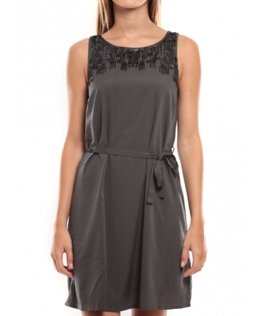 Vero Moda Virgo S/L Robe 97034 Anthracite