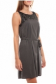 Vero Moda Virgo S/L Robe 97034 Anthracite