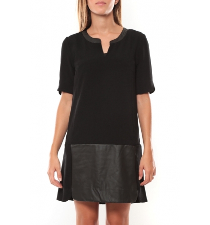 Vero Moda Selma 3/4 Short Dress 97506 Noir