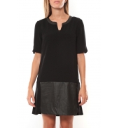 Vero Moda Selma 3/4 Short Dress 97506 Noir