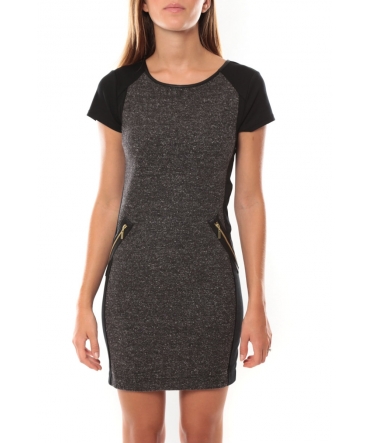 Vero Moda Erin SS Mini Dress Gris