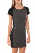 Vero Moda Erin SS Mini Dress Gris