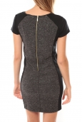 Vero Moda Erin SS Mini Dress Gris