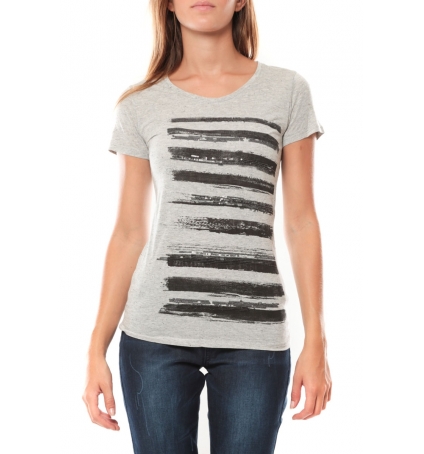 Lulu Castagnette Tee shirt Pali Gris