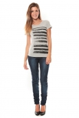 Vero Moda Tee shirt Pali Gris