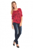 Vero Moda TESSA 3/4 Top 10098264 Rouge