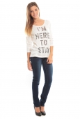 Vero Moda TESSA 3/4 Top 10098264 Blanc