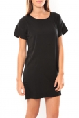 Vero Moda Reba ss mini dress 10100945 Noir/Bleu