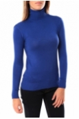 De Fil en Aiguille Pull Lear 1203 Bleu - 1 acheté = 1 offert