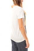 Vero Moda Grafic girl s/s Top Box it 10101116 Blanc