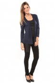 Vero Moda Conrad LS Cardigan 10098335 Bleu