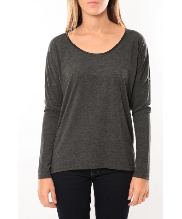 Vero Moda Kisha ls Top 10099844 Anthracite