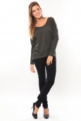 Vero Moda Kisha ls Top 10099844 Anthracite