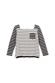 Petit Bateau Marinière 3434049220 Blanc/Bleu