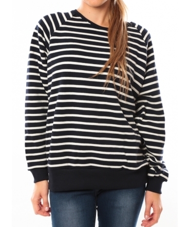 Petit Bateau Sweat 3429549240 Bleu/Blanc