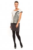 Vero Moda Goss NW Short Skirt 10098577 Gris