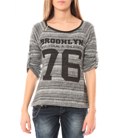 De Fil en Aiguille Pull Brooklyn 76