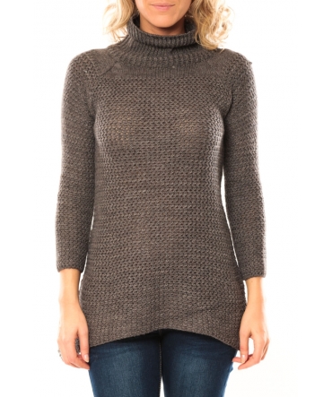 De Fil en Aiguille Pull M&G Gris foncé - 1 acheté = 1 offert