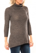 De Fil en Aiguille Pull M&G Gris foncé - 1 acheté = 1 offert