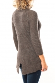 De Fil en Aiguille Pull M&G Gris foncé - 1 acheté = 1 offert