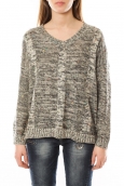 De Fil en Aiguille Pull Joy's A6591 Gris