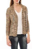 De Fil en Aiguille Gilet Joy's 1690 Beige