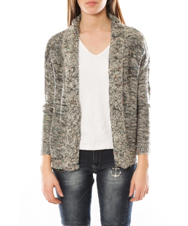 De Fil en Aiguille Gilet Joy's 1690 Gris