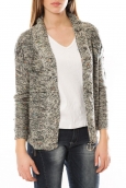 De Fil en Aiguille Gilet Joy's 1690 Gris