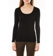 De Fil en Aiguille Pull Lear A1201 Noir 