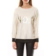 De Fil en Aiguille Pull Sophyline & Co 9015 Blanc - 1 acheté = 1 offert