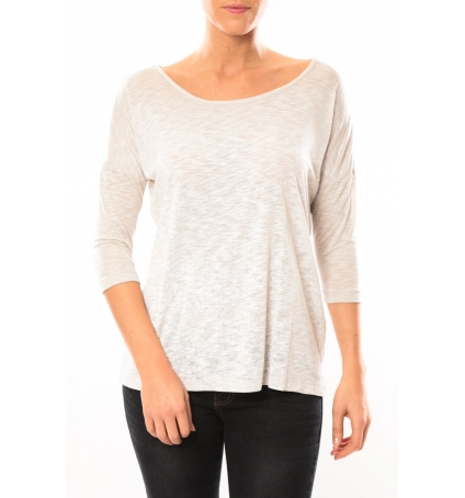 Vero Moda Graing 3/4 Long Top 10104538 Blanc/Beige