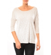 Vero Moda Graing 3/4 Long Top 10104538 Blanc/Beige