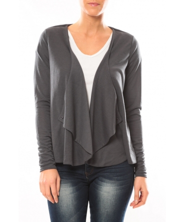 Vero Moda Cardigan Jeansab 10104756 Gris